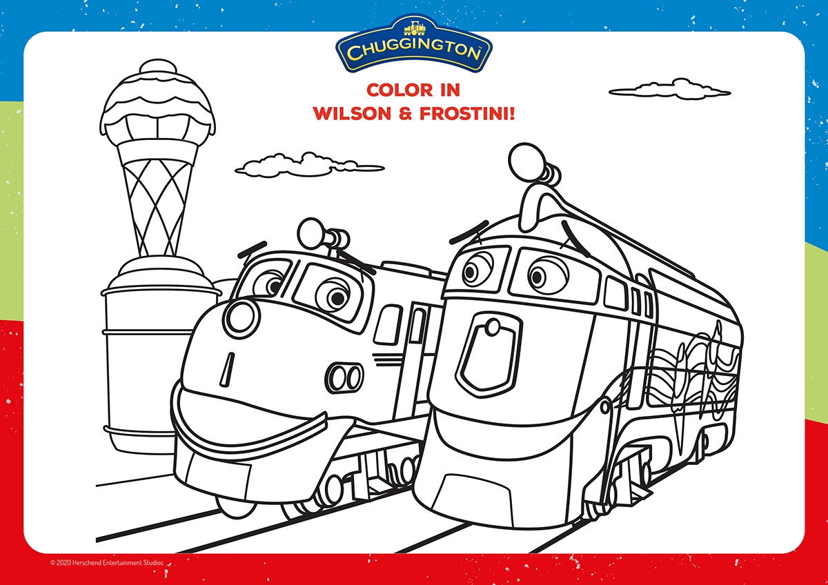 Frostini Coloring Pages 2025 